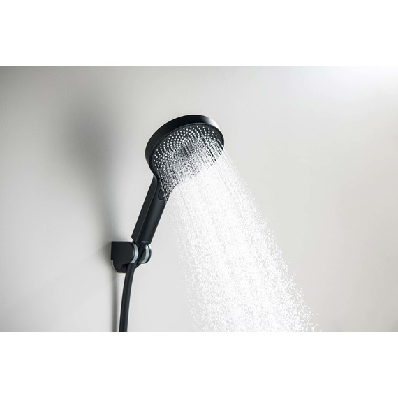 Ручной душ Aquatek Оберон AQ2007MB, чёрный матовый фото 4