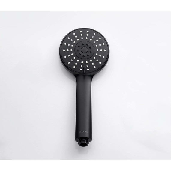 Ручной душ Aquatek Бетта AQ2009MB, чёрный матовый фото 7