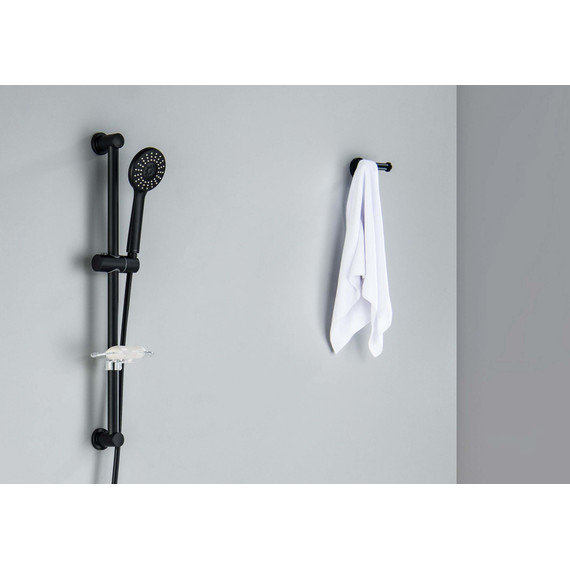 Душевой гарнитур Aquatek Бетта AQ2013MB, чёрный матовый фото 5