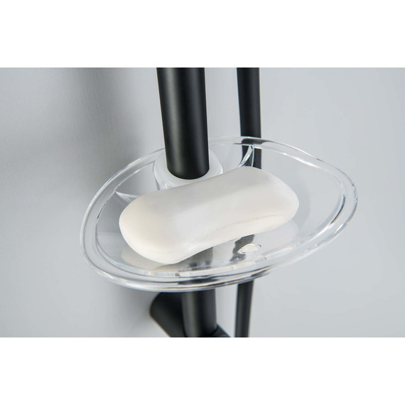 Душевой гарнитур Aquatek Оберон AQ2014MB, чёрный матовый фото 5