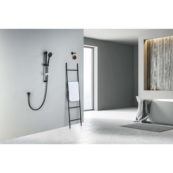 Душевой гарнитур Aquatek Бетта AQ2015MB, чёрный матовый фото 9