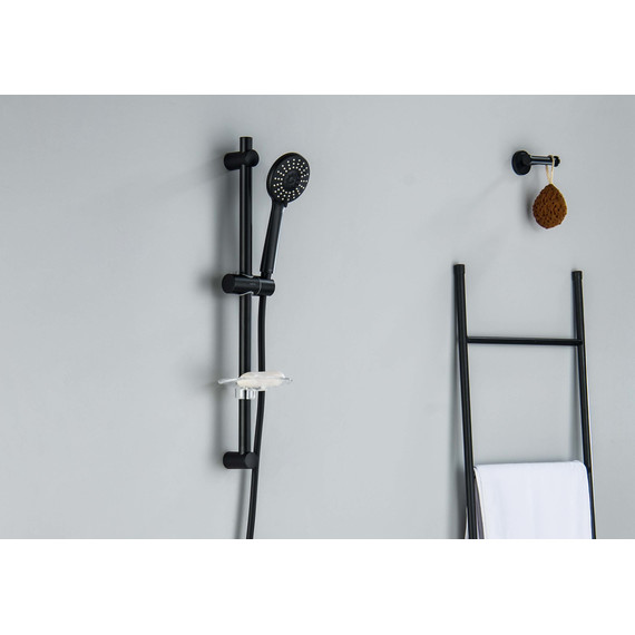 Душевой гарнитур Aquatek Бетта AQ2015MB, чёрный матовый фото 10