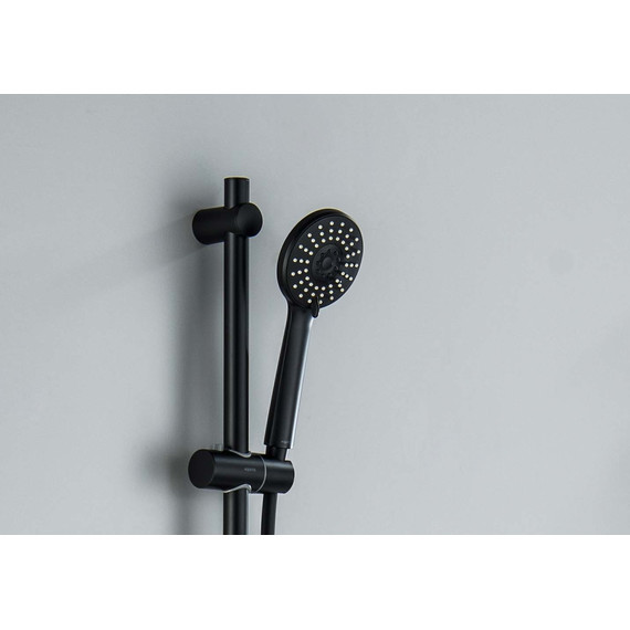 Душевой гарнитур Aquatek Бетта AQ2015MB, чёрный матовый фото 11