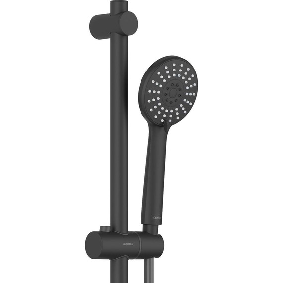 Душевой гарнитур Aquatek Бетта AQ2015MB, чёрный матовый фото 2