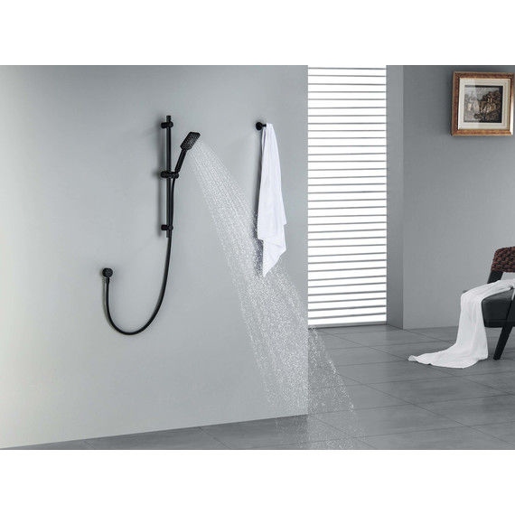 Душевой гарнитур Aquatek Лира AQ2018MB, чёрный матовый - 4 Душевой гарнитур Aquatek Лира AQ2018MB, чёрный матовый фото 4