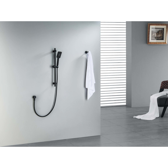 Душевой гарнитур Aquatek Лира AQ2018MB, чёрный матовый - 8 Душевой гарнитур Aquatek Лира AQ2018MB, чёрный матовый фото 8