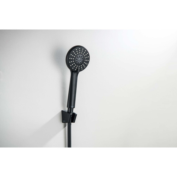 Душевой гарнитур Aquatek Бетта AQ2032MB, чёрный матовый - 4 Душевой гарнитур Aquatek Бетта AQ2032MB, чёрный матовый фото 4