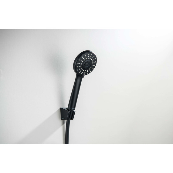 Душевой гарнитур Aquatek Бетта AQ2032MB, чёрный матовый - 5 Душевой гарнитур Aquatek Бетта AQ2032MB, чёрный матовый фото 5