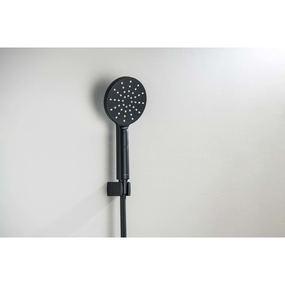 Душевой гарнитур Aquatek Оберон AQ2033MB, чёрный матовый фото 4