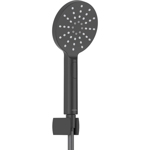 Душевой гарнитур Aquatek Оберон AQ2033MB, чёрный матовый фото 2