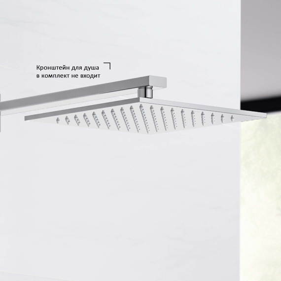 Верхний душ Aquatek 250x250 мм AQ2076CR фото 4