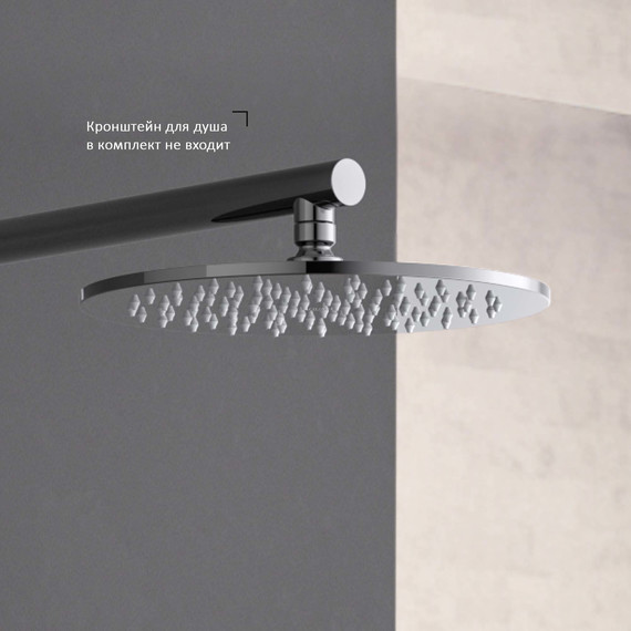 Верхний душ Aquatek 250x250 мм AQ2077CR фото 3