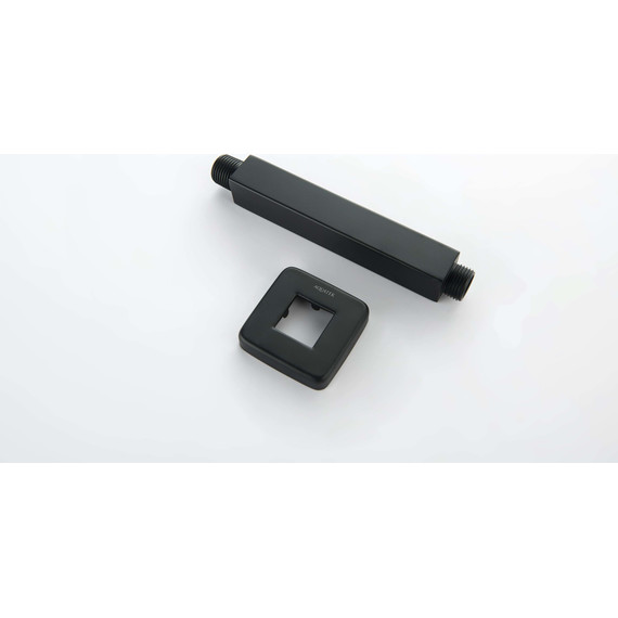 Кронштейн потолочный для верхнего душа Aquatek AQ2172MB, чёрный матовый фото 2