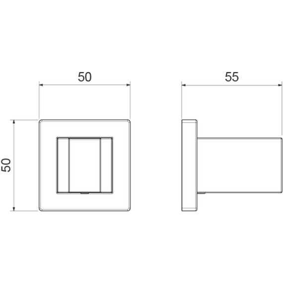 Держатель душевой лейки Aquatek AQ2401MB, чёрный матовый фото 3