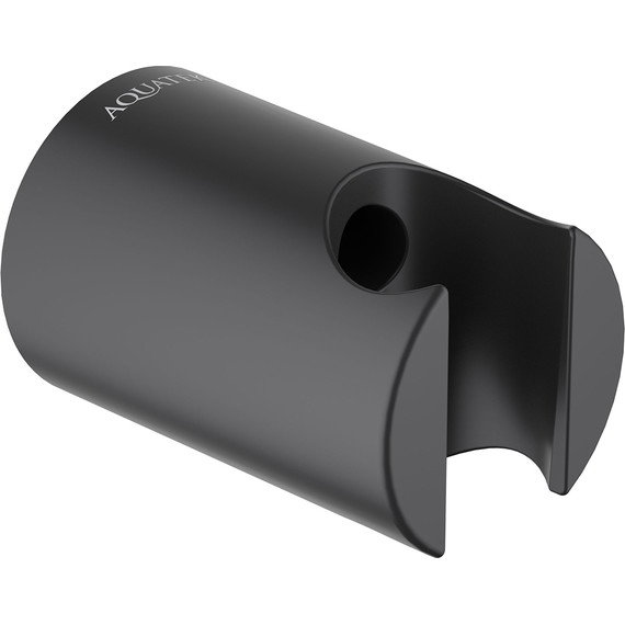 Держатель душевой лейки Aquatek AQ2404MB, чёрный матовый фото 2
