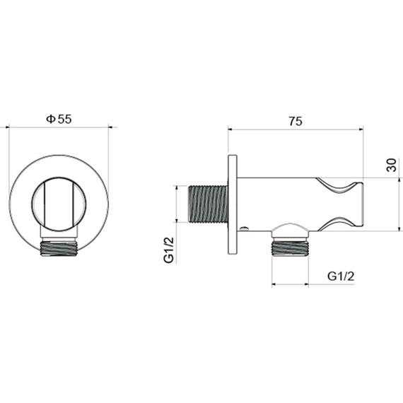 Шланговое подсоединение Aquatek AQ2460CR - 3 Шланговое подсоединение Aquatek AQ2460CR фото 3