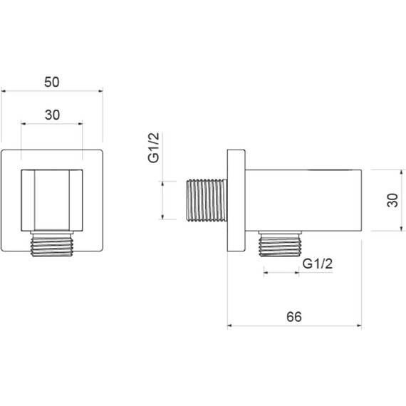 Шланговое подсоединение Aquatek AQ2463CR - 3 Шланговое подсоединение Aquatek AQ2463CR фото 3