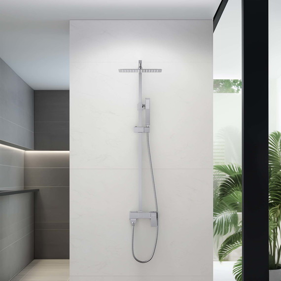 Душевая стойка Aquatek Либра AQ2640CR, Цвет производителя: хром - 5 Душевая стойка Aquatek Либра AQ2640CR, Цвет производителя: хром фото 5