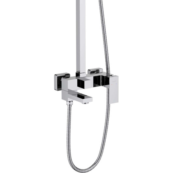 Душевая стойка Aquatek Либра AQ2640CR, Цвет производителя: хром - 3 Душевая стойка Aquatek Либра AQ2640CR, Цвет производителя: хром фото 3