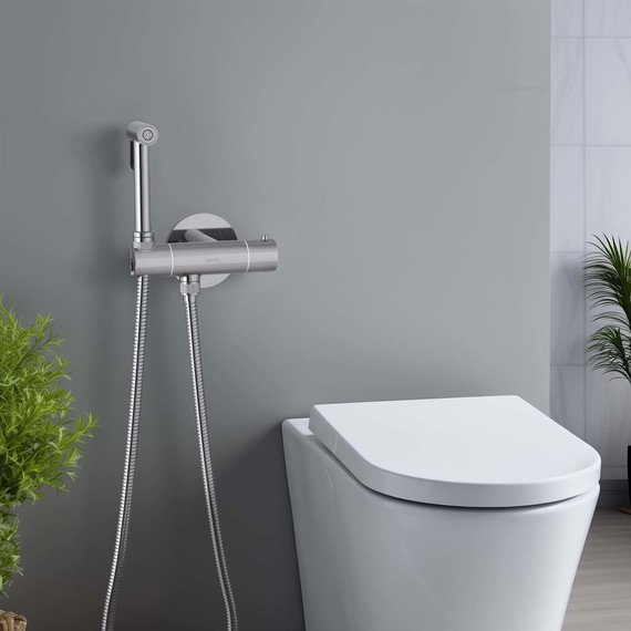 Набор для гигиенического душа Aquatek Оберон AQ1027CR (со скрытой частью) - 5 Набор для гигиенического душа Aquatek Оберон AQ1027CR (со скрытой частью) фото 5