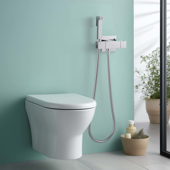 Набор для гигиенического душа Aquatek Либра AQ1028CR (со скрытой частью) - 5 Набор для гигиенического душа Aquatek Либра AQ1028CR (со скрытой частью) фото 5