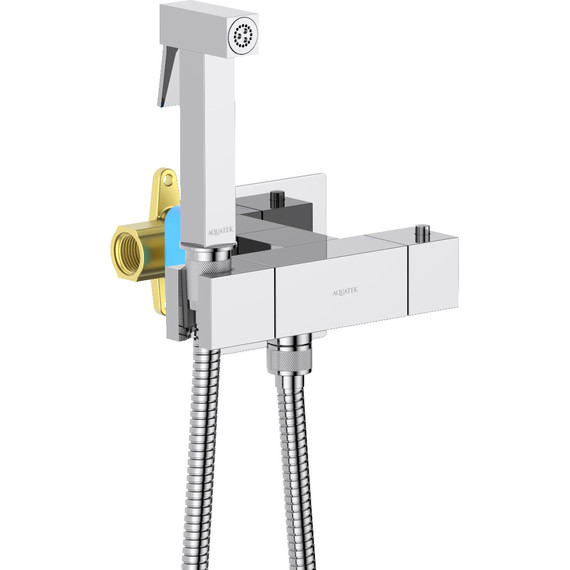 Набор для гигиенического душа Aquatek Либра AQ1028CR (со скрытой частью) - 3 Набор для гигиенического душа Aquatek Либра AQ1028CR (со скрытой частью) фото 3