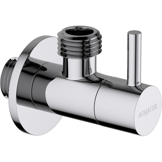 Вентиль угловой Aquatek AQ2452CR - 2 Вентиль угловой Aquatek AQ2452CR фото 2