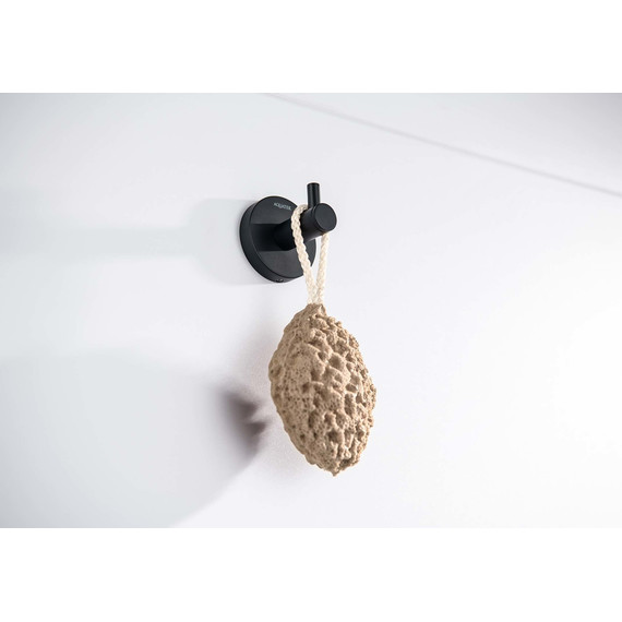 Крючок Aquatek Европа AQ4101MB, цвет чёрный матовый фото 3