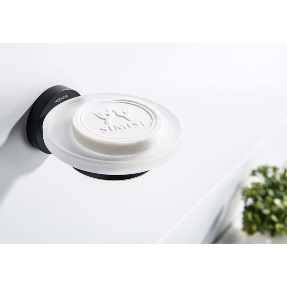 Мыльница Aquatek Европа AQ4103MB, цвет чёрный матовый фото 6