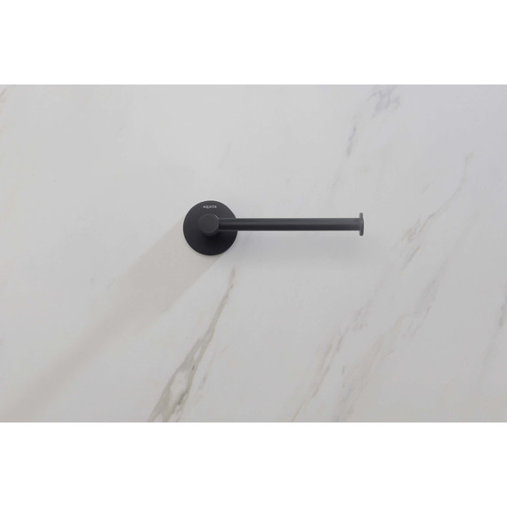 Держатель для туалетной бумаги Aquatek Европа AQ4108MB, цвет чёрный матовый - 6 Держатель для туалетной бумаги Aquatek Европа AQ4108MB, цвет чёрный матовый фото 6