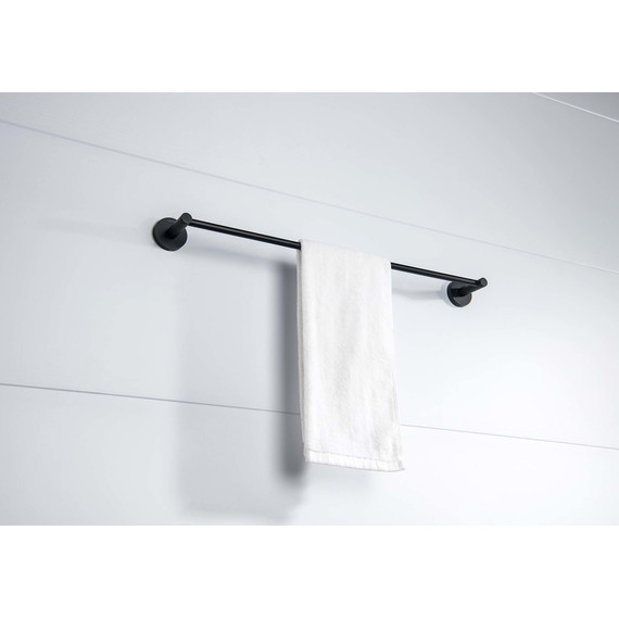 Полотенцедержатель Aquatek Европа AQ4114MB, цвет чёрный матовый - 3 Полотенцедержатель Aquatek Европа AQ4114MB, цвет чёрный матовый фото 3
