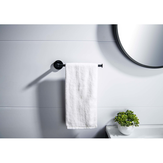 Полотенцедержатель Aquatek Европа AQ4119MB, цвет чёрный матовый - 4 Полотенцедержатель Aquatek Европа AQ4119MB, цвет чёрный матовый фото 4