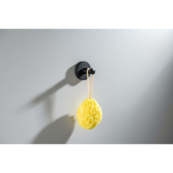 Крючок Aquatek Оберон AQ4201MB, цвет чёрный матовый фото 4