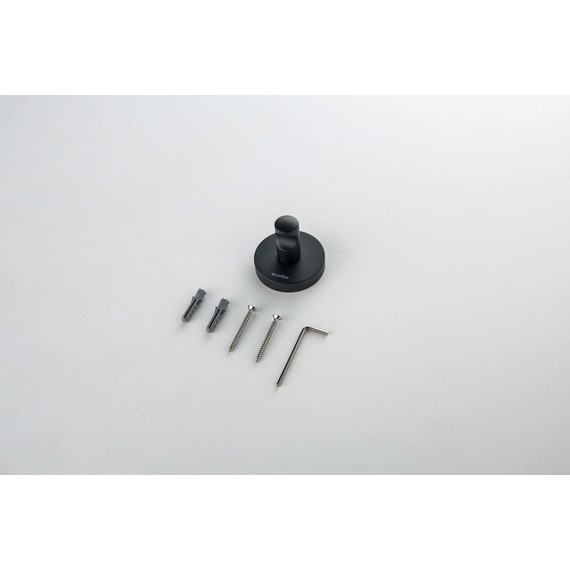 Крючок Aquatek Оберон AQ4201MB, цвет чёрный матовый фото 6