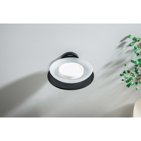Мыльница Aquatek Оберон AQ4203MB, цвет чёрный матовый фото 5
