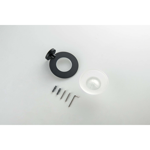 Мыльница Aquatek Оберон AQ4203MB, цвет чёрный матовый фото 6