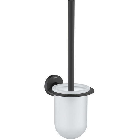 Ёршик для унитаза Aquatek Оберон AQ4210MB, цвет чёрный матовый фото 2