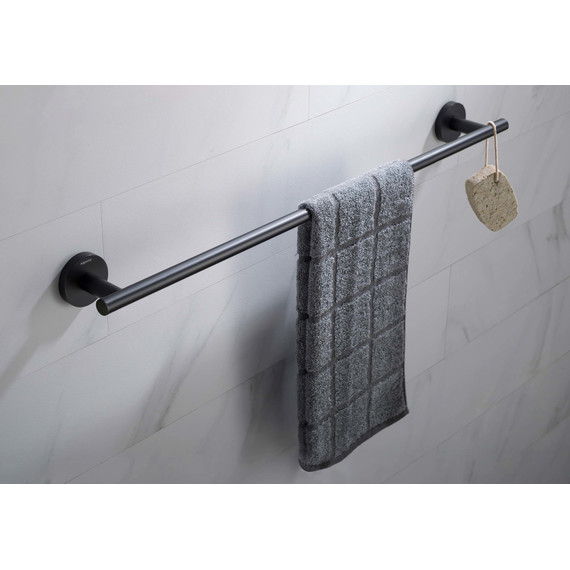 Полотенцедержатель Aquatek Оберон AQ4214MB, цвет чёрный матовый - 4 Полотенцедержатель Aquatek Оберон AQ4214MB, цвет чёрный матовый фото 4