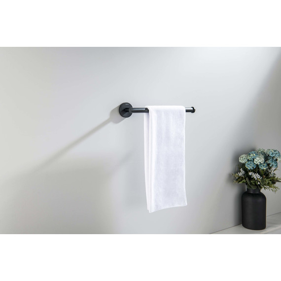 Полотенцедержатель Aquatek Оберон AQ4219MB, цвет чёрный матовый - 4 Полотенцедержатель Aquatek Оберон AQ4219MB, цвет чёрный матовый фото 4