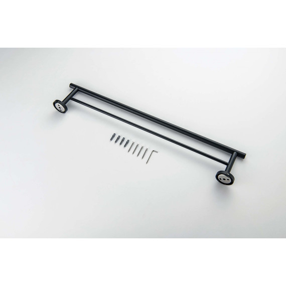 Полотенцедержатель Aquatek Оберон AQ4230MB, цвет чёрный матовый - 6 Полотенцедержатель Aquatek Оберон AQ4230MB, цвет чёрный матовый фото 6