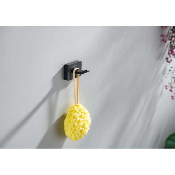 Крючок Aquatek Либра AQ4301MB, цвет чёрный матовый фото 5