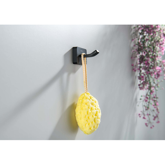 Крючок Aquatek Либра AQ4301MB, цвет чёрный матовый фото 4