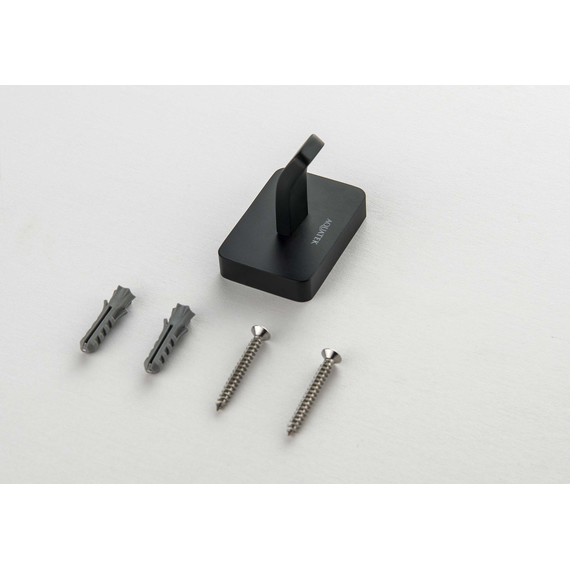 Крючок Aquatek Либра AQ4301MB, цвет чёрный матовый фото 2