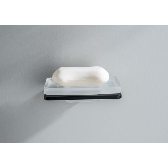 Мыльница Aquatek Либра AQ4303MB, цвет чёрный матовый фото 3