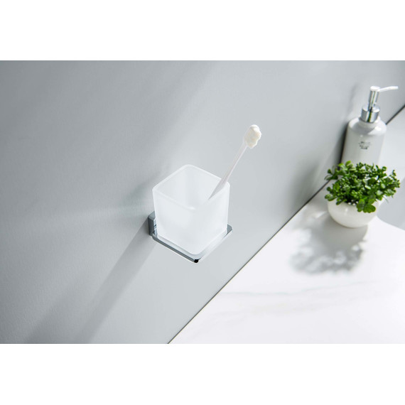 Стакан для зубных щеток Aquatek Либра AQ4304CR - 4 Стакан для зубных щеток Aquatek Либра AQ4304CR фото 4