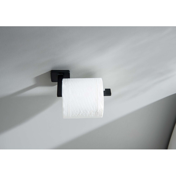 Держатель для туалетной бумаги Aquatek Либра AQ4308MB, цвет чёрный матовый фото 3