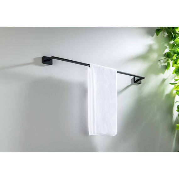 Полотенцедержатель Aquatek Либра AQ4314MB, цвет чёрный матовый - 4 Полотенцедержатель Aquatek Либра AQ4314MB, цвет чёрный матовый фото 4