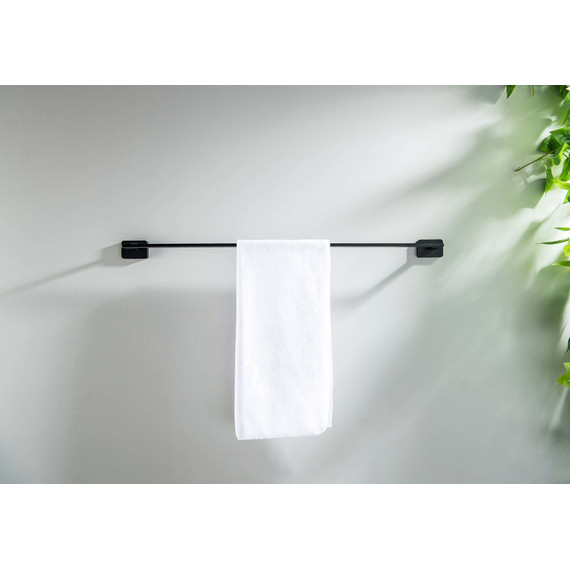 Полотенцедержатель Aquatek Либра AQ4314MB, цвет чёрный матовый - 3 Полотенцедержатель Aquatek Либра AQ4314MB, цвет чёрный матовый фото 3