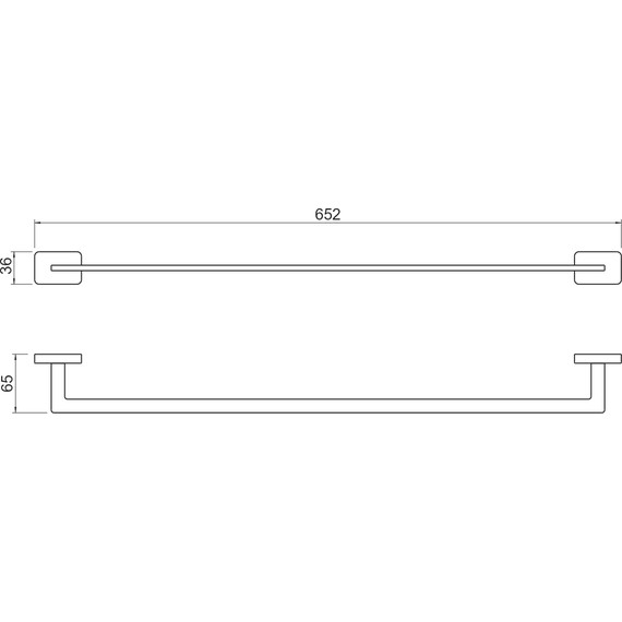 Полотенцедержатель Aquatek Либра AQ4314MB, цвет чёрный матовый - 6 Полотенцедержатель Aquatek Либра AQ4314MB, цвет чёрный матовый фото 6
