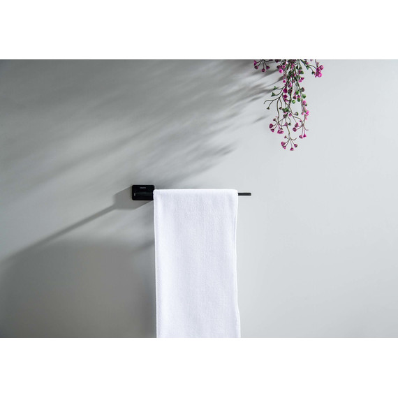 Полотенцедержатель Aquatek Либра AQ4319MB, цвет чёрный матовый - 3 Полотенцедержатель Aquatek Либра AQ4319MB, цвет чёрный матовый фото 3